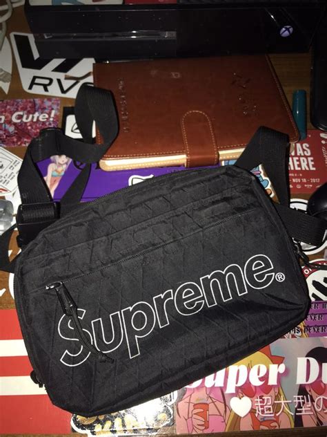 fake supreme shoulder bag fw18|are supreme purses genuine.